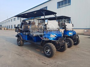 Voitures de golf électriques 4 places en vente directe d'usine, voitures de golf 2/4/6 places à prix avantageux - Product Image 2