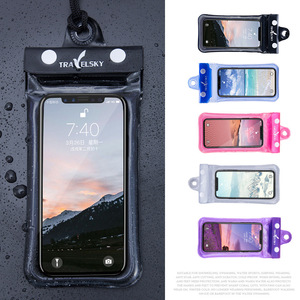 Funda impermeable para teléfono con pantalla táctil de 6,8 pulgadas, brazalete para natación, buceo, deportes al aire libre, uso unisex para adultos y niños - Product Image 2