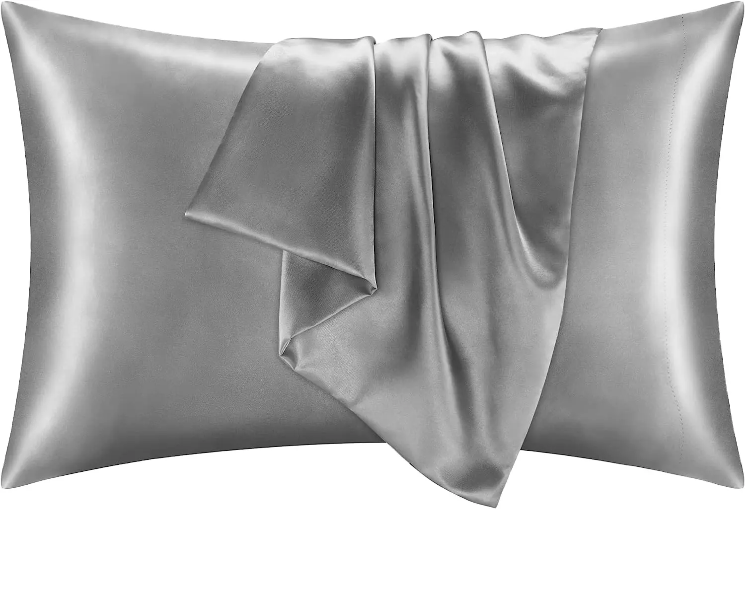 Cloudland Capa de travesseiro 100% seda amoreira, conjunto de seda personalizado com logotipo para cabelo, caixa com 22 cores para mulheres, atacado, real, 100%