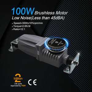 Doortec DTSC1000 отель торговый центр автоматический телескопический коммерческий алюминиевый сплав рама из закаленного стекла раздвижная дверь - Product Image 4