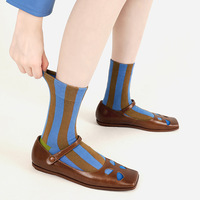 Nouvelles Chaussettes Classiques en Coton Respirant pour Femme, Longueur Ras du Cou, Style Arabe Tendance, Logo Intégré, Collection Automne 2025