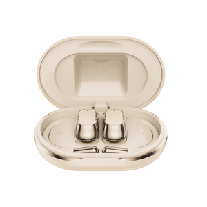 Audífonos Inalámbricos Normales con Gancho para la Oreja, BT 5.4, Altavoz de 12 mm, 3 Horas de Reproducción, Carga Tipo C, para Teléfono Android - Negro/Beige - Product Image 3