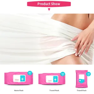 Salviette intime per l'igiene femminile ecologiche personalizzate