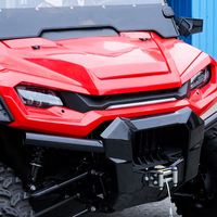 Phares LED Yongjin avec feux de croisement, feux de route, DRL et clignotants pour Honda Pioneer Talon Foreman Rubicon Rancher 2014-2024