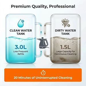 Limpiador <span class=keywords><strong>de</strong></span> alfombras agua caliente voltaje amplio 2000W depósito 3.0L limpia tapicerí<span class=keywords><strong>a</strong></span> sofás succión mínima 22KPa calidad come - Product Image 5