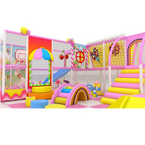 Parque de Juegos Infantil Temático Profesional, Equipo de Juegos Interior con Bloques Suaves y Mini Tobogán para Centro Comercial - Product Image 4