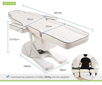 Thérapie moderne réglable Spa Salon cosmétique 3 moteurs électriques traitement Table de Massage lit Facial