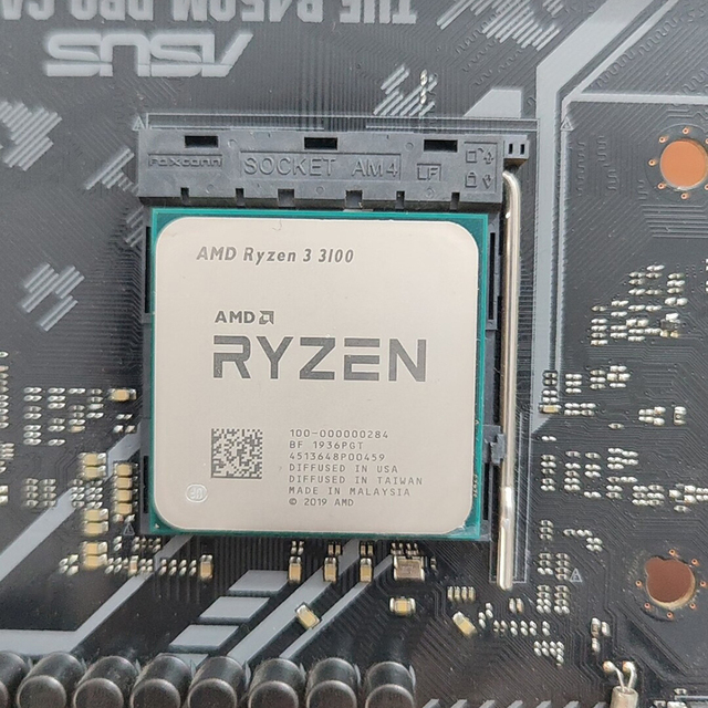 Used R3-3100 Desktop Processor with 4 Cores and 8 Threads, 3.60GHz and 3.90GHz Boost AM4 16MB Cache, 65W TDP