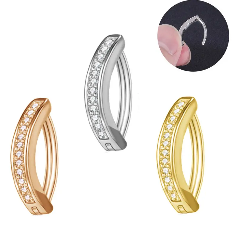 Großhandel Piercing Schmuck Bauch ringe Edelstahl plattiert Bauch Piercing Bauchnabel Ring