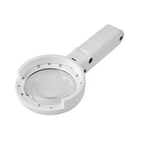 5X/11X Reading Hand-held Magnifying Glass Folding Magnifying Glass With Lamp for Maintenance Jewelry Appraisal