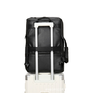 Sac à dos de sport et de fitness polyvalent en cuir PU, sac de voyage, de randonnée, de camping, de cyclisme, de casque, de skateboard, de ski - Product Image 4