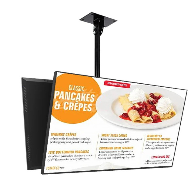 43 Inch Advertising Player Wall-mounted Mall Shelf/Store Counter/Elevator Auto Split Screen Commercial Digital Signage