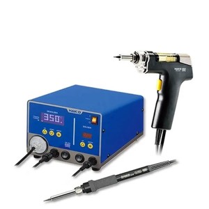 Station de soudage HAKKO 2 ports FR701 2-en-1, système de réparation numérique sans plomb, station de retravaillage industrielle DIY, protection ESD, garantie 1 an, 80 kPa - Product Image 3