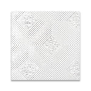 Trần nghệ thuật hiện đại đa Trần gạch âm tường Bảng điều khiển không thấm nước chống cháy Polyester Bảng điều khiển âm thanh với hình dạng lưới - Product Image 1