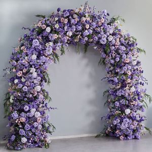 Fleurs de mariage RK153, décoration de scène de mariage, arrangement floral pour allée et arche, fleurs en soie - Product Image 3