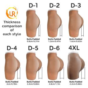 Fesse en silicona Hip pad silicona glúteos acolchado pantie nalgas de silicona transgénero Shapewear para mujeres Bragas - Product Image 5