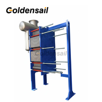 Refroidisseur de lait en acier inoxydable, échangeur de chaleur à plaques plates / Échangeur de chaleur TL250, capacité élevée, haute efficacité thermique, joint d'étanchéité