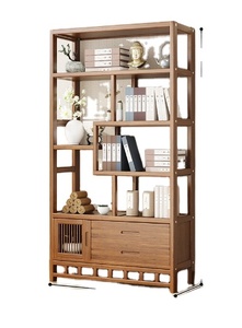 Phong Cách Cổ Trung Quốc B & B Trà Đặt Kệ Hiển Thị Tủ Bogu Khung Tre Tủ Sách Cho Phòng Ngủ Sàn Nhận Các Bản Ghi Đặt Kệ - Product Image 5