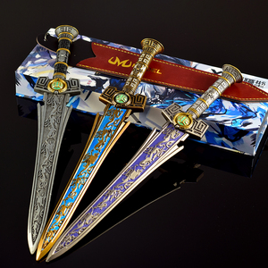 Crossfire Game Anime arma periférica la espada del Primer Emperador 30CM en tres colores disponibles Espada de metal personalizada de fábrica - Product Image 1