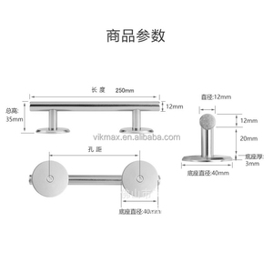 Rail de fingerboard en métal, rail de grind mini en acier inoxydable, accessoires pour finger skateboard - Product Image 5