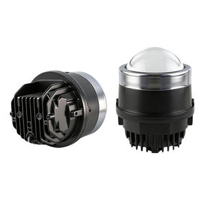 Projecteur de phare antibrouillard LED pour voiture de 3,0 pouces, lentille de projecteur, faisceau haut et bas, <span class=keywords><strong>tricolore</strong></span> 6500K 3000K 4300K L/30Watts H/40Watts, supports pour Toyota/Honda - Product Image 3