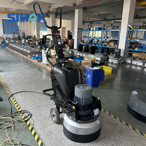 Hành Tinh Epoxy sàn đá cẩm thạch máy mài đánh bóng Máy mài sàn sàn bê tông máy mài với bụi chân không - Product Image 5