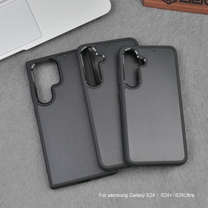 Étui de téléphone hybride de luxe à sublimation antichoc pour Samsung Galaxy S24 Plus 24 Ultra, en TPU et PC mat avec rainure pour sublimation - Product Image 3