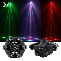 MOWL Stage 6 Heads 6x40w Beam 6x10w Bee Eye RGBW 4in1 LED Beam Moving Head Light pour Bar DJ Nightclub