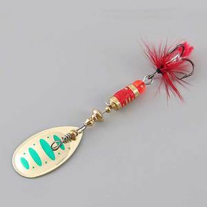 Leurre de pêche Spinner Bait en métal, leurre spinner en ligne, leurre pour la pêche au black-bass et à la <span class=keywords><strong>truite</strong></span>, leurre cuillère - Product Image 4