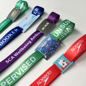 Wholesale Customized Branded Logo Wrist Band Wristband <strong>Adjustable</strong> One Time Use Festival Event Woven Wristband <strong>Bracelet</strong> - Product Image 2