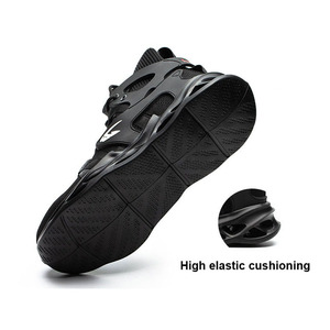 Precio barato al por mayor impermeable desierto herramientas botas escalada senderismo punta de acero zapatos de seguridad para los hombres - Product Image 4