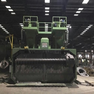 Máy phun bi thép loại băng tải con lăn xuyên suốt, máy làm sạch thép, loại bỏ gỉ sét bằng cát, công nghệ làm sạch dây thép thế hệ mới - Product Image 3