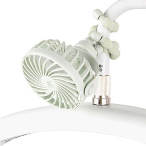 Ventilador Portátil Mini USB Recargable con Clip Flexible Tipo Pulpo <span class=keywords><strong>para</strong></span> Cochecito de Bebé, Pequeño y Refrescante - Product Image 5