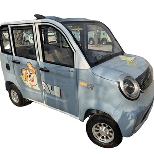 4-Seater รถไฟฟ้าขนาดเล็ก4ล้อพร้อมเครื่องปรับอากาศ1000วัตต์มอเตอร์<span class=keywords><strong>แบตเตอรี่</strong></span>ลิเธีย<span class=keywords><strong>ม</strong></span> <<span class=keywords><strong>100</strong></span>กม. ช่วง<span class=keywords><strong>ราคา</strong></span>ถูก - Product Image 1