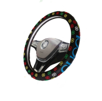 Housse de volant pour automobile, compatible avec toutes les voitures