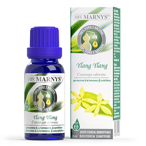 Huile essentielle aromatique à l'ylang ylang Marnys 15 ml, aromathérapie naturelle pure pour la relaxation à la maison et au bureau - Product Image 1