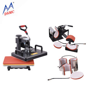 Guangzhou Fabricante <span class=keywords><strong>sublimadora</strong></span> 8 en 1 máquina de prensa de calor máquina de impresión de camisetas - Product Image 4