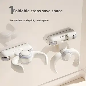 Support de gadget de bain pliable mural pour enfants pommeau de douche sans perçage bébé ventouse luminaire de salle de bain pour bébé produits de bain - Product Image 5