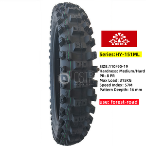Pneumatico per Moto Fuoristrada MITAS QUALITY 19 Pollici in Gomma Naturale Morbida Nuovo 110/90-19 120/90-19 120/100-19 per Terreni Fangosi - Product Image 2