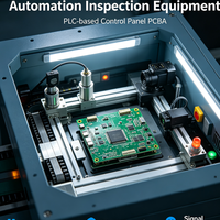 Servicio de Fabricación de Ensamblaje de PCB para Equipos de Inspección de Automatización Industrial con Panel de Control Basado en PLC