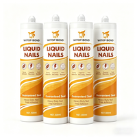 Scellant extra fort sans clou pour la maintenance des bâtiments à haute résistance, colle liquide pour clous