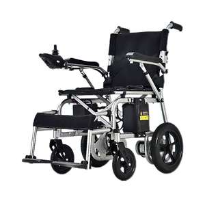 Fauteuil roulant électrique pliable de vente chaude fauteuil roulant léger en aluminium avec batterie au lithium - Product Image 4