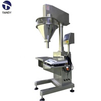 Machine d'emballage de remplissage de dosage de tarière à entraînement électrique semi-automatique additifs de poudre doseur d'emballage de vis pour verre pour sac