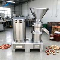 Broyeur colloïdal commercial haute performance à fonctionnement stable pour la production de beurre de noix, de pâte de viande et de pâte d'os pour lignes de production alimentaire