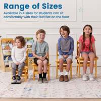 XIHA Montesori Kindergarten sillas de madera para niños muebles de centro de guardería sillas preescolares muebles de aula empresas