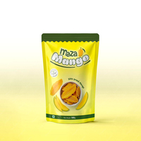 MOQ 500 stuks Plastic Matte Zwarte Mylar Zakken Aluminiumfolie Stazak Ziplock Snack Voedsel Zak met Helder Venster