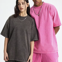 High Street kaus lengan pendek pria, T-Shirt 100% katun rajut panjang untuk pasangan, kaus lengan pendek Vintage motif lilin salju bergaya Retro trendi