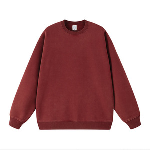 Sudadera con capucha de Otoño de peso pesado para hombre 420g Unisex lavado ácido personalizado 100% algodón de gran tamaño - Product Image 5