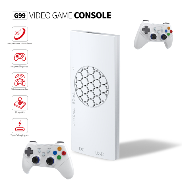 G99 Video Game Console Gaming Console Retro Game Stick 4K Gaming Device Gamestick Gamepad Game Tv Stick Videogame Gaming Stick