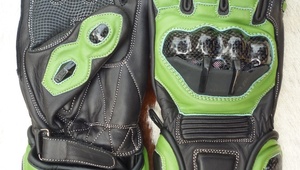 Guantes de Motociclismo de Cuero Genuino de Primera Calidad, Color Personalizado, Impermeables, Compatibles con Pantalla Táctil, Unisex, Keven Impex Personalizados - Product Image 2